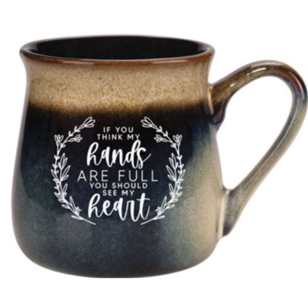 Ceramic fire 14 oz mug